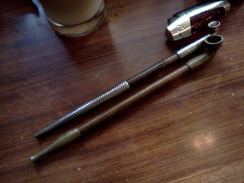 きざみたばこを吸うためのキセル